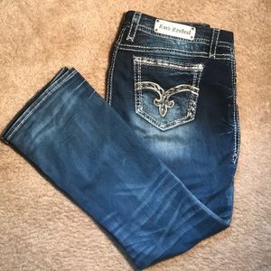 EUC Rock Revival Mid-Rise Curvy Boot Sz 36